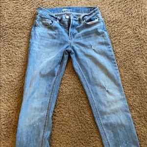Old Navy boyfriend jeans.
